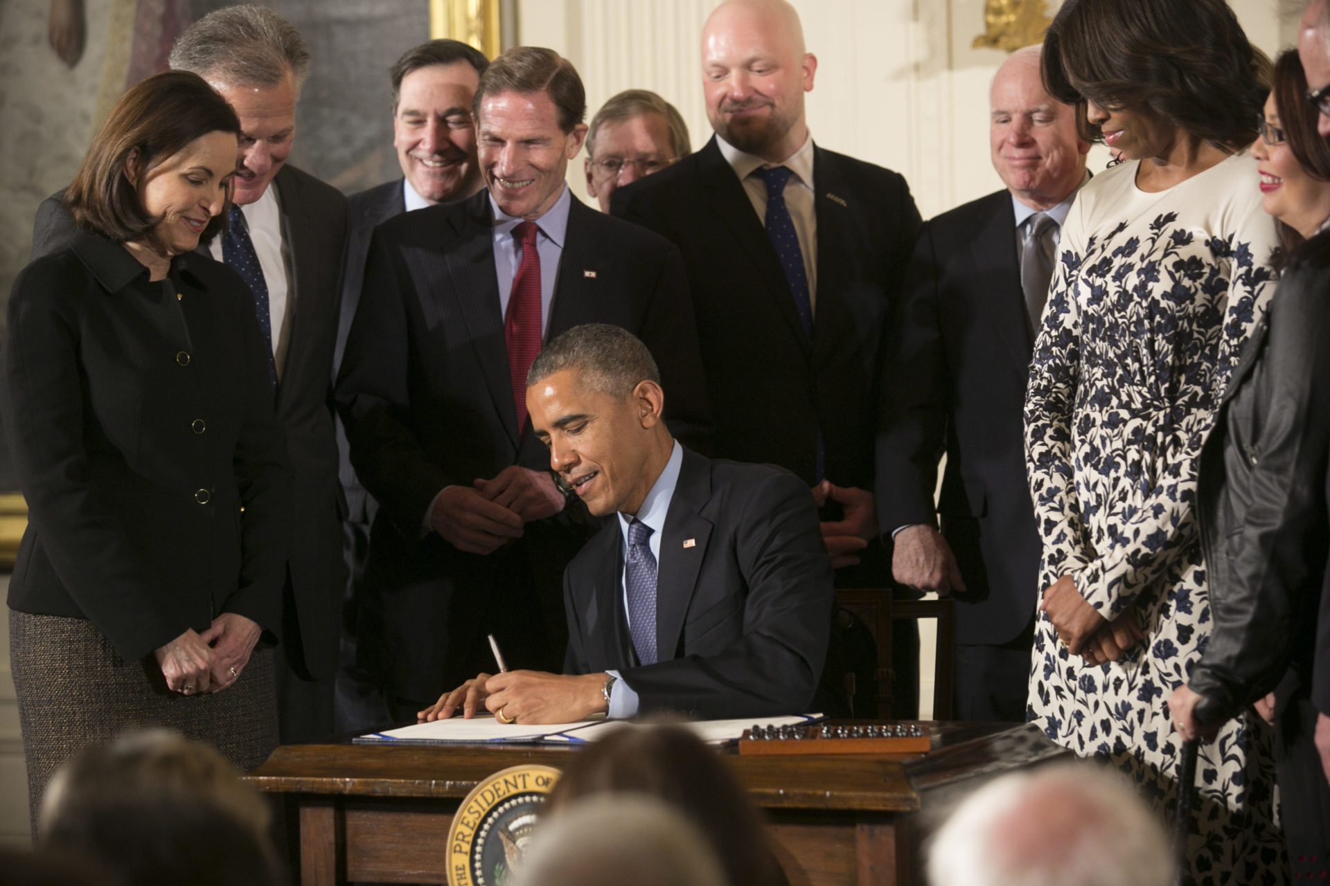 President Obama signs Clay Hunt SAV Act