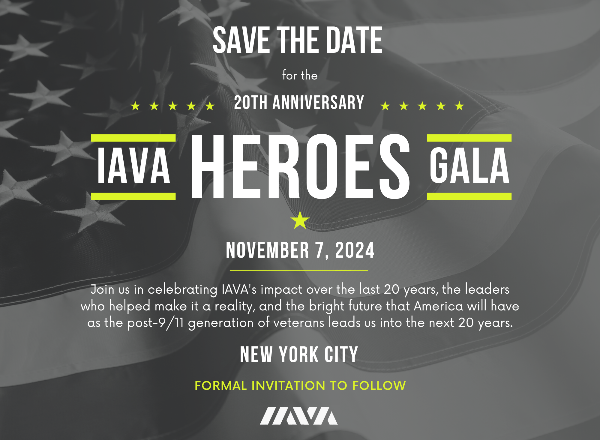 2024 Heroes Gala - Save the Date